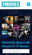 How fmovies3.com looks like on a mobile device such as an iPhone.