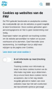How fnv.nl looks like on a mobile device such as an iPhone.