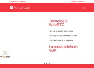 How fonvirtual.com looks like on a tablet such as an iPad.