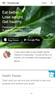 How fooducate.com looks like on a mobile device such as an iPhone.