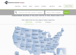 How formsworkflow.com looks like on a tablet such as an iPad.