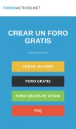 How forosactivos.net looks like on a mobile device such as an iPhone.