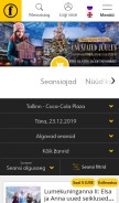 How forumcinemas.ee looks like on a mobile device such as an iPhone.