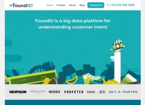 How foundit.com looks like on a tablet such as an iPad.