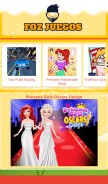 How fozjuegos.com looks like on a mobile device such as an iPhone.
