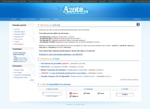How fr.nf looks like on a tablet such as an iPad.