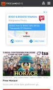 How freegamekeys.com looks like on a mobile device such as an iPhone.