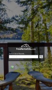 How freerentalsite.com looks like on a mobile device such as an iPhone.