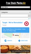 How freestockphotos.biz looks like on a mobile device such as an iPhone.