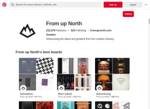 How fromupnorth.com looks like on a tablet such as an iPad.