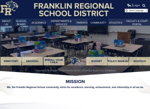 How frsdk12.org looks like on a tablet such as an iPad.
