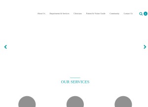 How fshnkuwait.org looks like on a tablet such as an iPad.