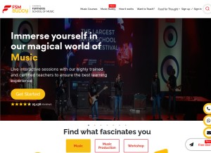 How fsmbuddy.com looks like on a tablet such as an iPad.