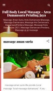 How full-body-massage-damansara-petaling.blogspot.com looks like on a mobile device such as an iPhone.