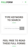 How full-form.site looks like on a mobile device such as an iPhone.
