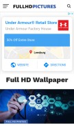 How fullhdpictures.net looks like on a mobile device such as an iPhone.