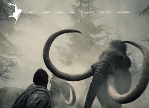 How funcom.com looks like on a tablet such as an iPad.