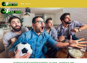 How futemaxtv.vip looks like on a tablet such as an iPad.