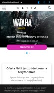 How futuro.pl looks like on a mobile device such as an iPhone.