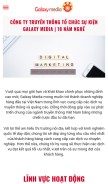 How galaxymedia.vn looks like on a mobile device such as an iPhone.