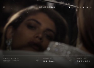 How galialahav.com looks like on a tablet such as an iPad.
