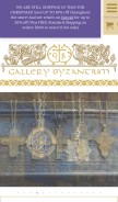 How gallerybyzantium.com looks like on a mobile device such as an iPhone.