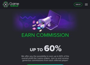 How game-revenue.eu looks like on a tablet such as an iPad.