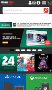 How gamestop.ie looks like on a mobile device such as an iPhone.