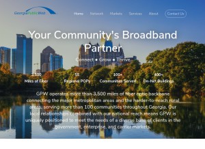 How gapublicweb.net looks like on a tablet such as an iPad.