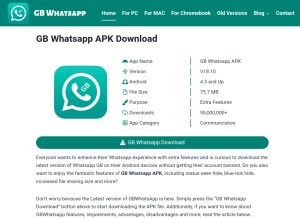 How gbapk.com.pk looks like on a tablet such as an iPad.