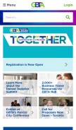 How gbta.org looks like on a mobile device such as an iPhone.
