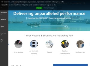 How gcpat.com looks like on a tablet such as an iPad.