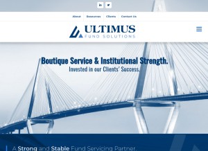 How geminifund.com looks like on a tablet such as an iPad.