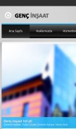 How gencinsaatltd.com.tr looks like on a mobile device such as an iPhone.