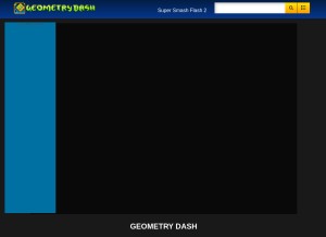 How geometrydash.io looks like on a tablet such as an iPad.