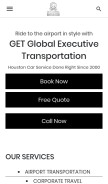 How get-transportation.com looks like on a mobile device such as an iPhone.