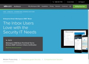 How getboxer.com looks like on a tablet such as an iPad.