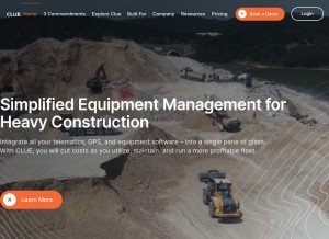 How getclue.com looks like on a tablet such as an iPad.