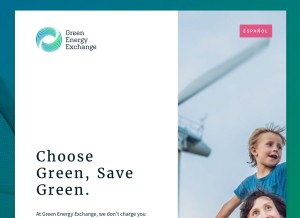 How getgex.com looks like on a tablet such as an iPad.