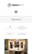 How getoutma.org looks like on a mobile device such as an iPhone.