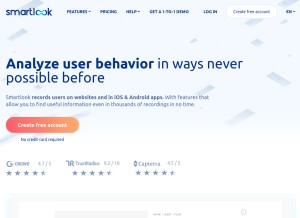 How getsmartlook.com looks like on a tablet such as an iPad.