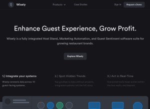 How getwisely.com looks like on a tablet such as an iPad.