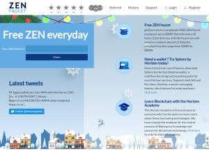 How getzen.cash looks like on a tablet such as an iPad.