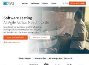How getzephyr.com looks like on a tablet such as an iPad.
