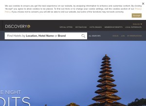 How gha.com looks like on a tablet such as an iPad.