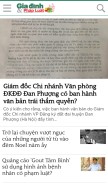How giadinhvaphapluat.vn looks like on a mobile device such as an iPhone.
