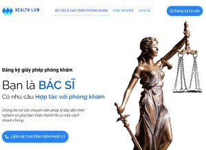 How giayphepphongkham.info looks like on a tablet such as an iPad.