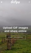 How gifyu.com looks like on a mobile device such as an iPhone.