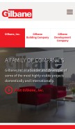 How gilbaneco.com looks like on a mobile device such as an iPhone.