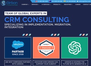 How girikon.com looks like on a tablet such as an iPad.